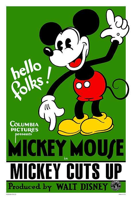 Mickey Cuts Up